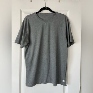 Vuori Heather Gray Men's Short Sleeve Tee